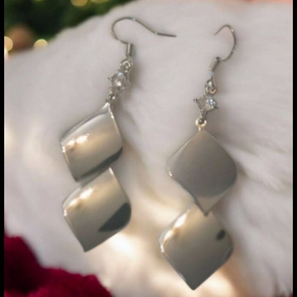 Silver Dangle Earrings